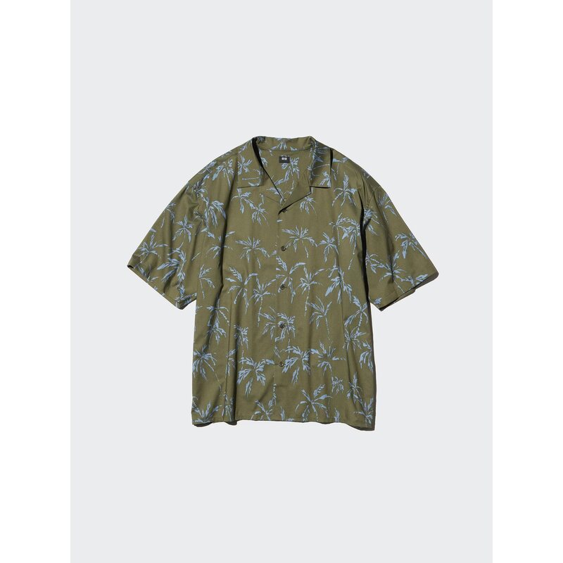 U Open Collar Shirt 482483 Japan best brand
