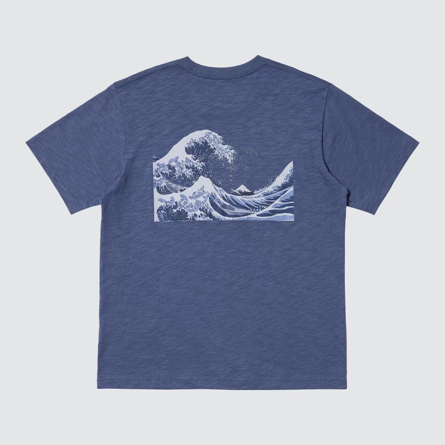 U Ukiyo-e Blue UT 482784 Japan best brand