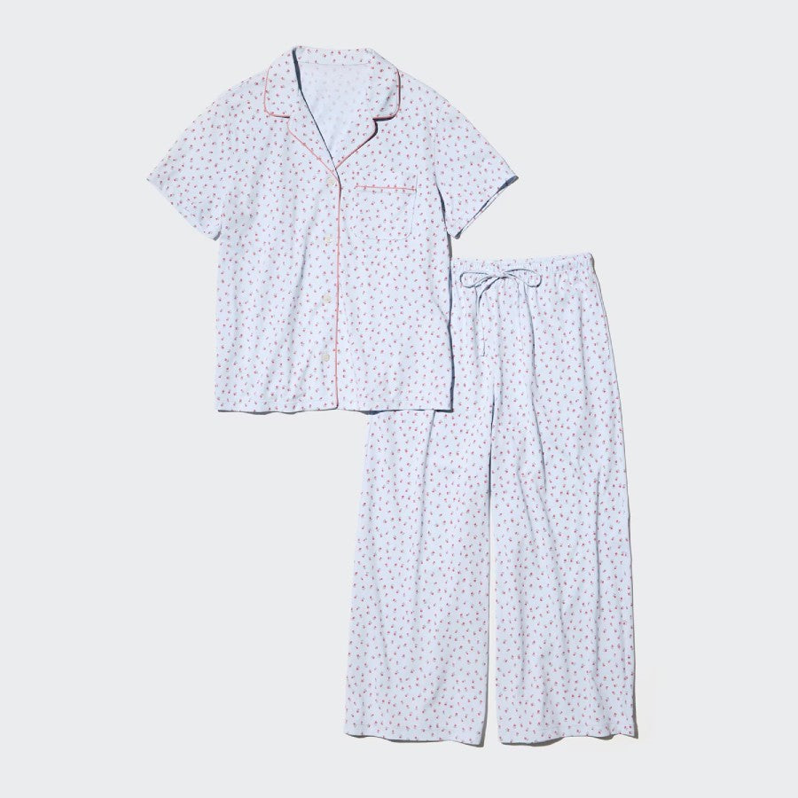 U AIRism Cotton Pajamas 483756 Japan Best Brand