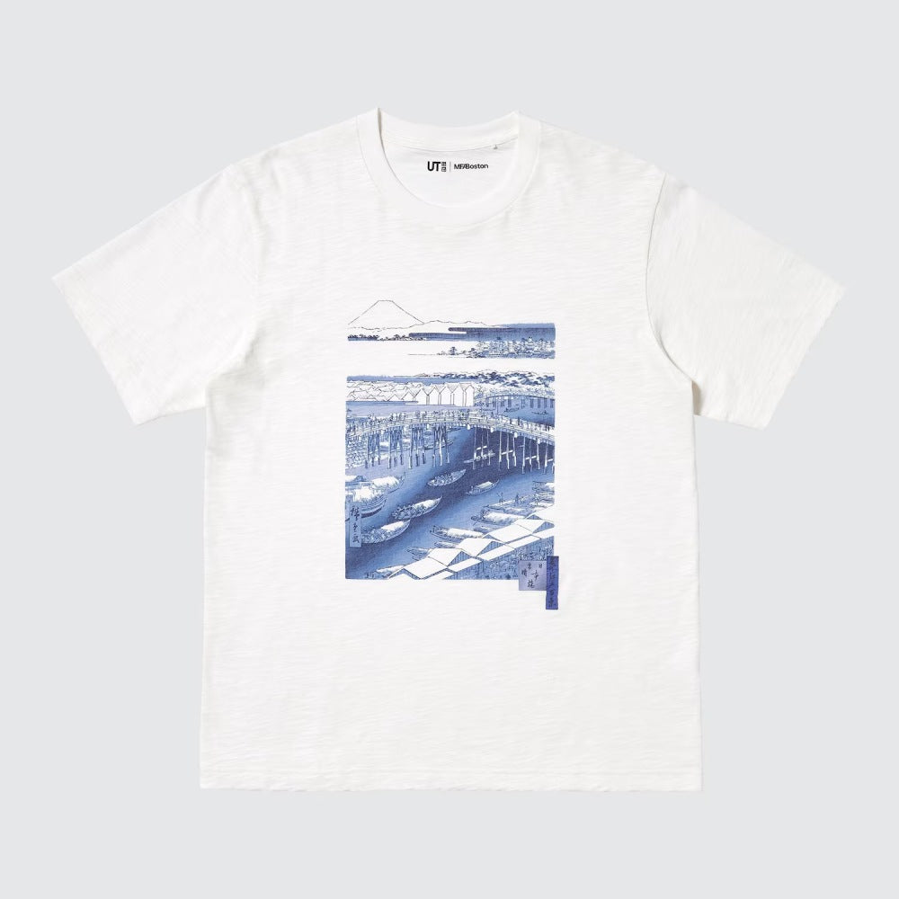 U Ukiyo-e Blue UT 485075 Japan best brand