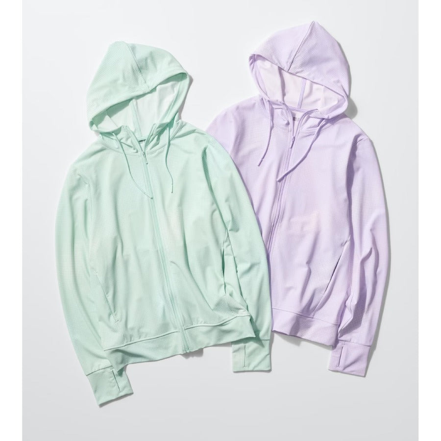 U AIRism UV Cut Mesh Full-Zip Parka 485327 Japan Best Brand