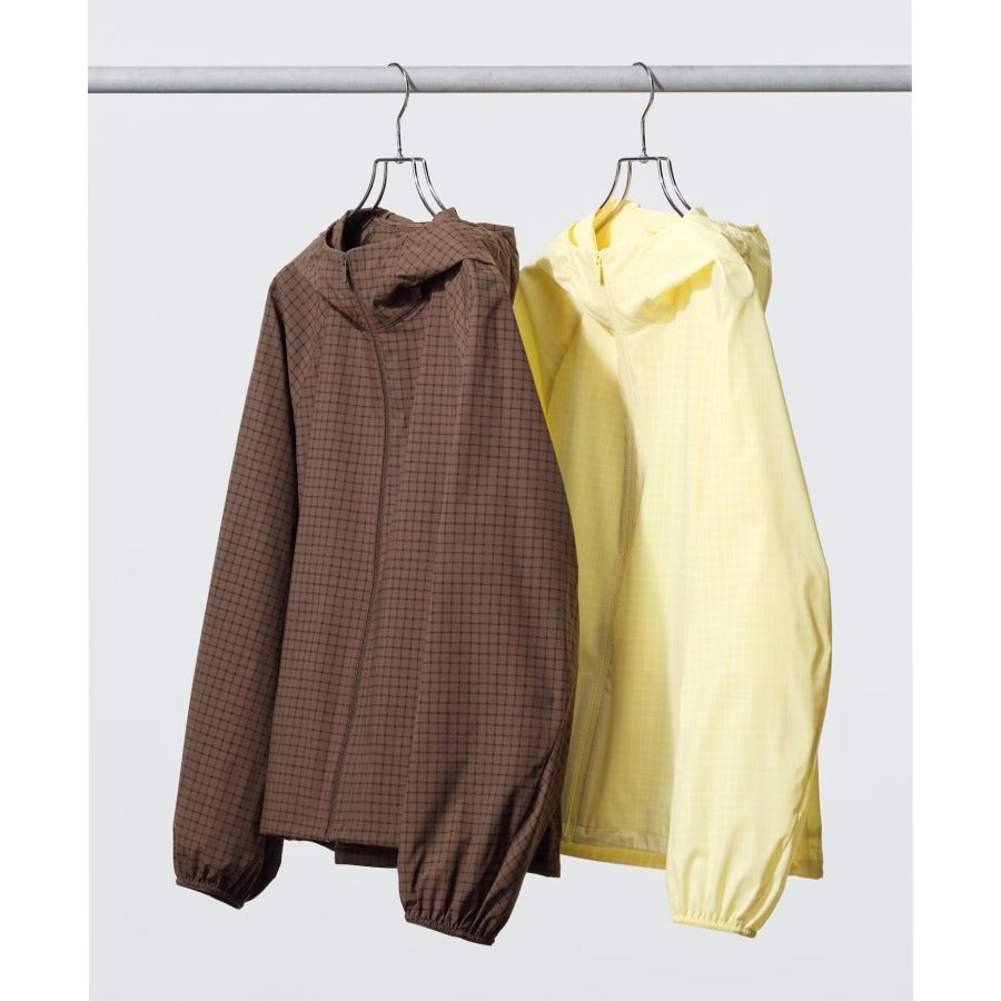 U Pocketable UV Cut Parka / NANODESIGN / Check 485672 japan best brand