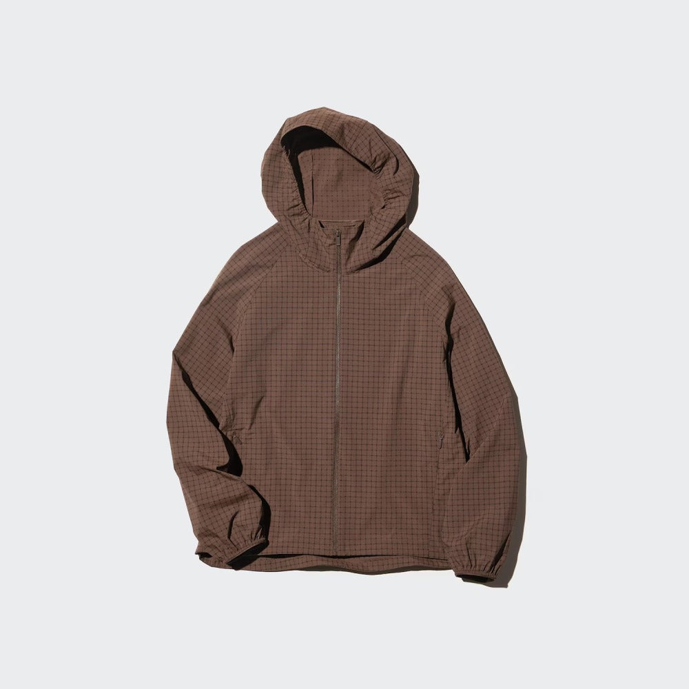 U Pocketable UV Cut Parka / NANODESIGN / Check 485672 japan best brand