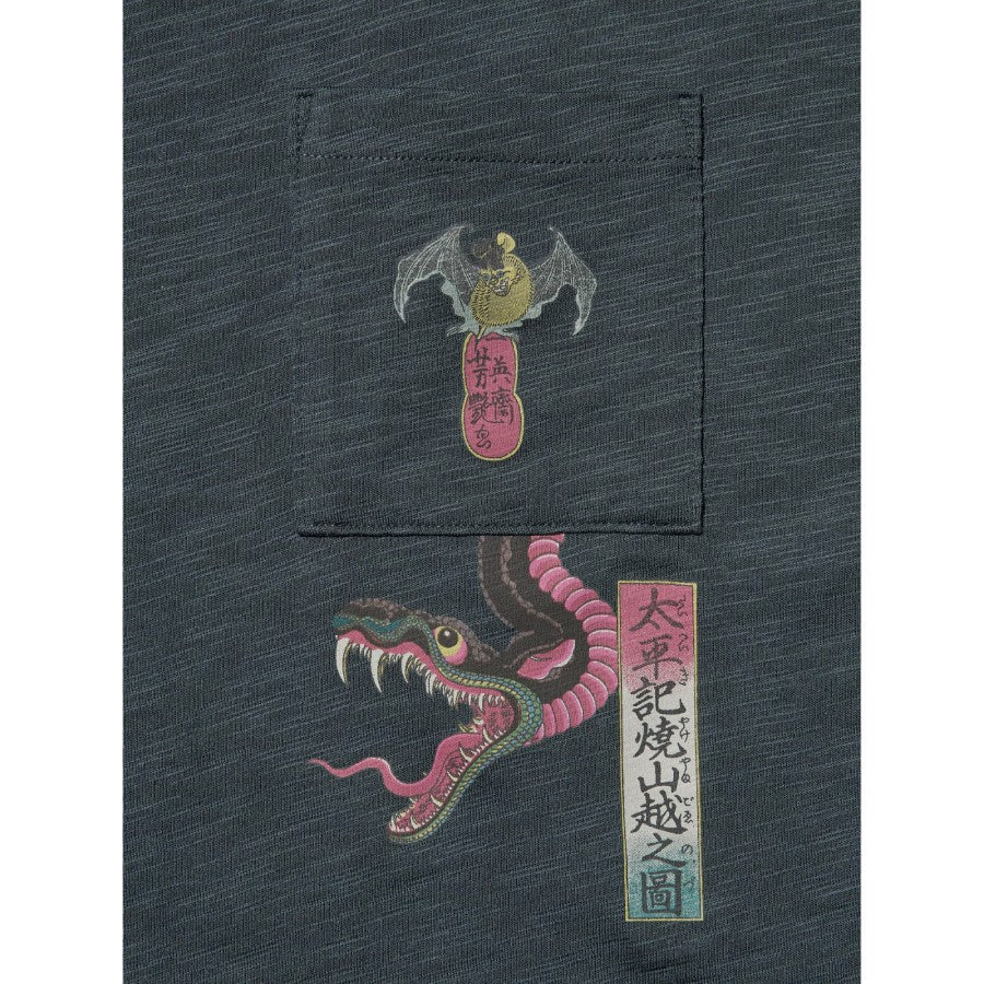 U Ukiyo-e Black UT 486144 Japan best brand