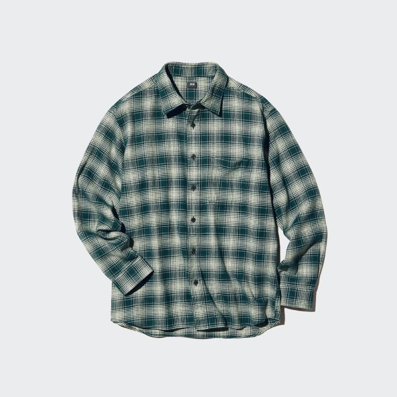 U Flannel Shirt / Ombre Check 486602 Japan best brand