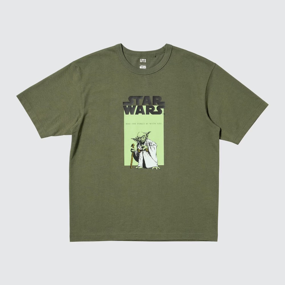 U Magic for All Icons UT Relax Fit T-Shirt – Star Wars Yoda 487466 Japan best brand