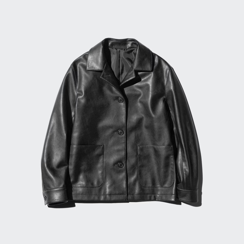 U Coating Relax Shirt Jacket 487846 Japan best brand