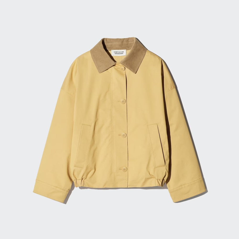 U Cotton Blend Relaxed Blouson 488468 Japan best brand