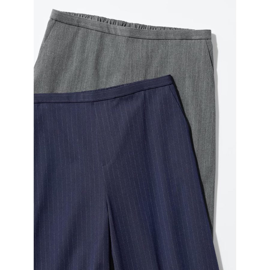 U Smart Easy Pants – Stripe 488866 Japan best brand