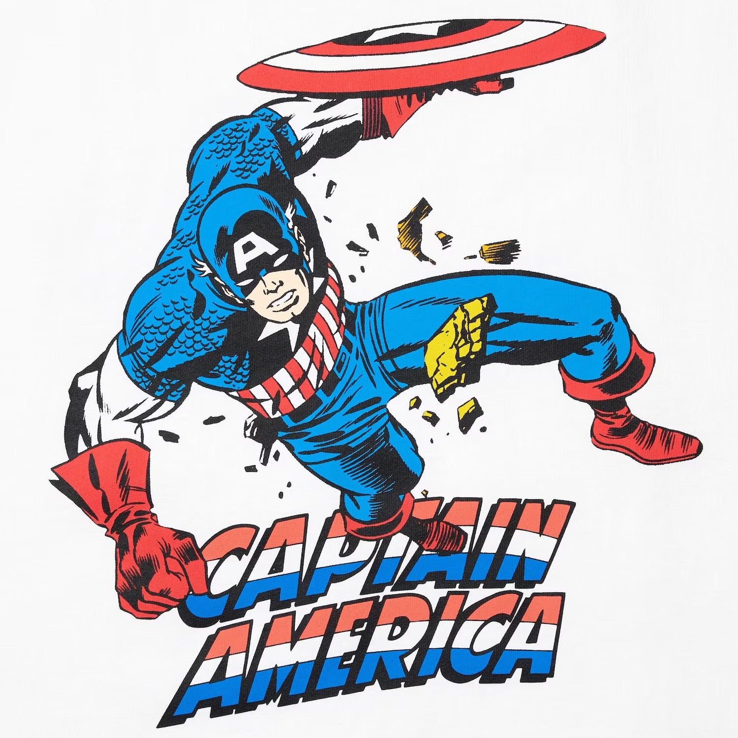 U Magic for All Icons UT Relax Fit T-Shirt – Captain America 488884 Japan best brand