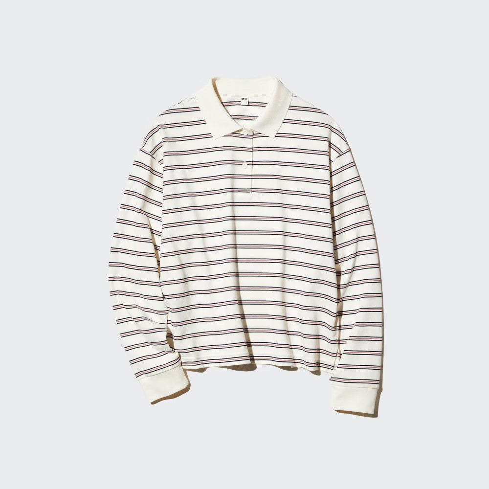 U Striped Polo Shirt 489060 Japan best brand