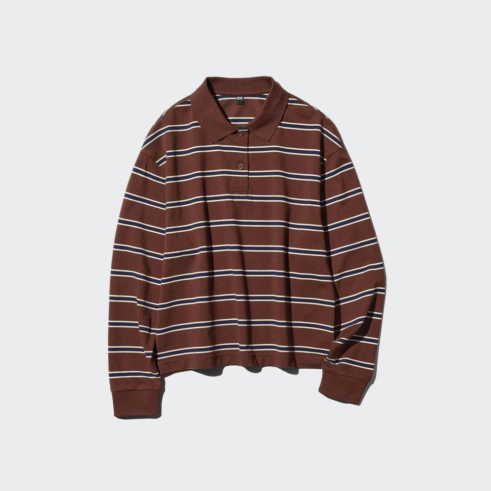 U Striped Polo Shirt 489061 Japan best brand