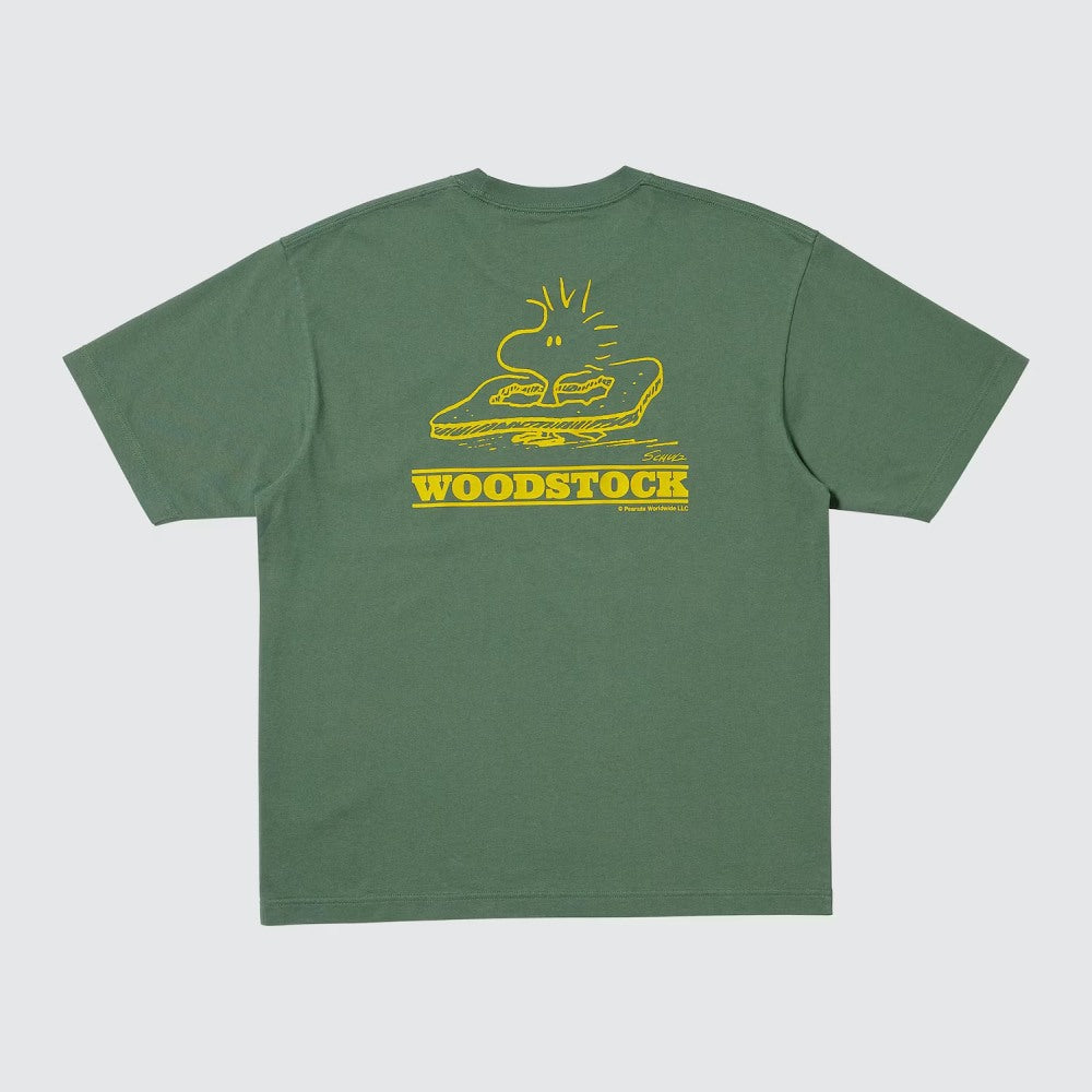 U Peanuts UT Relax Fit T-Shirt – Woodstock 489070 Japan best brand
