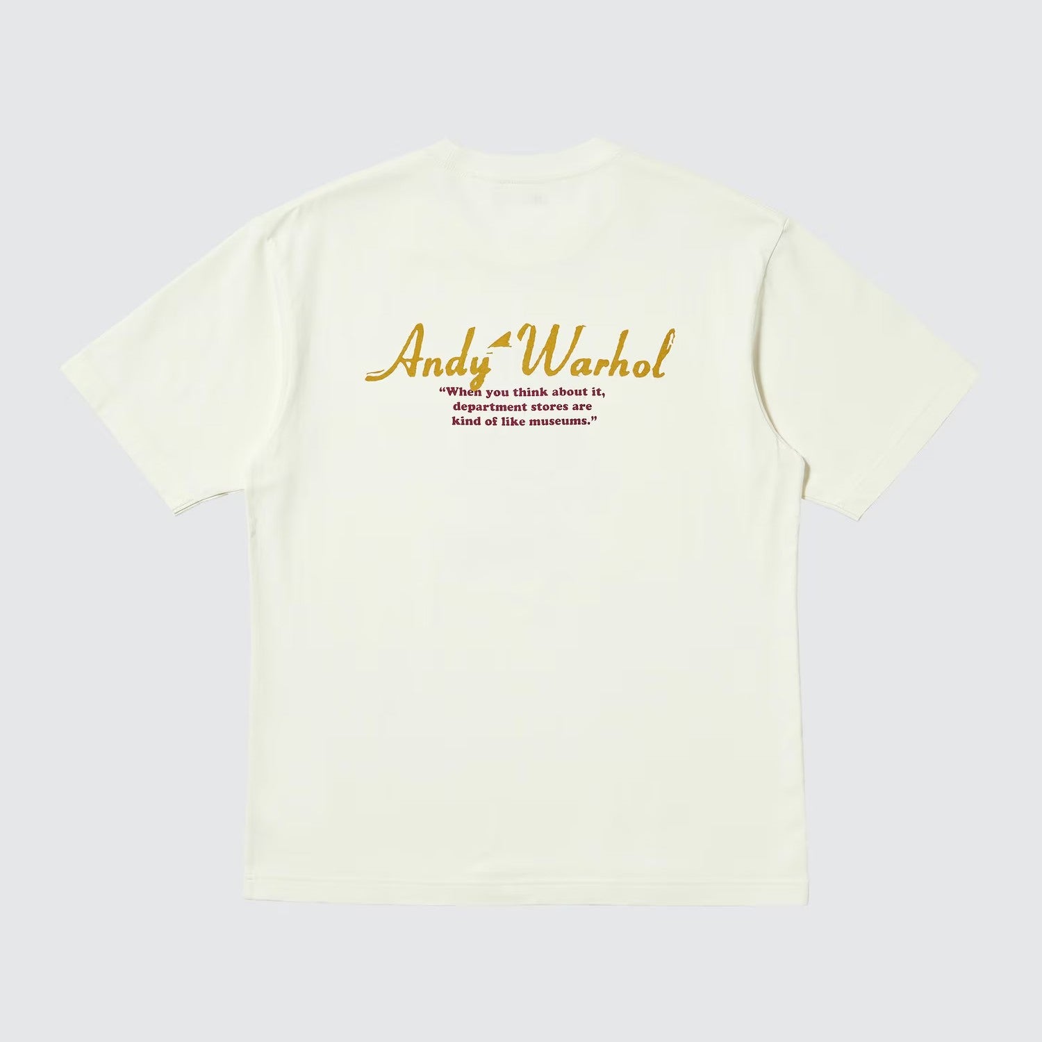 U Andy Warhol UT T-Shirt – Relaxed Fit 489160 Japan best brand