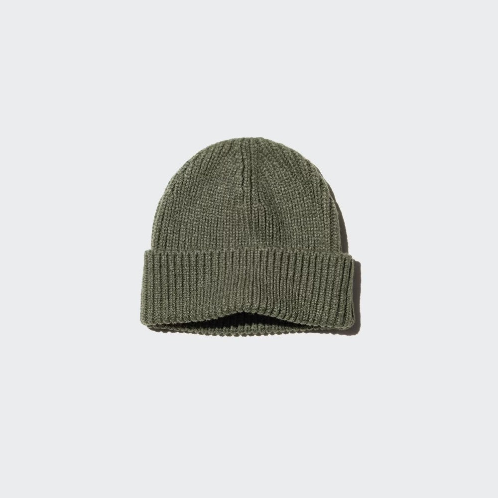 UniQlo HEATTECH Rib Beanie 486191 Japan best brand