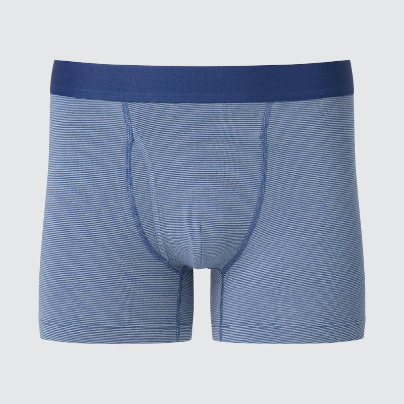 U Cotton Boxer Briefs (With Front Opening) 479496 Japan best brand