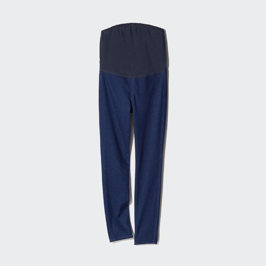 U Ultra Stretch Maternity Leggings Pants (Denim Blue) 479291 Japan best brand