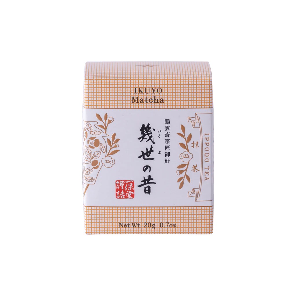 Ippodo Tea Store Ikuyo no Mukashi Matcha | 1.1 oz (20 g) Box