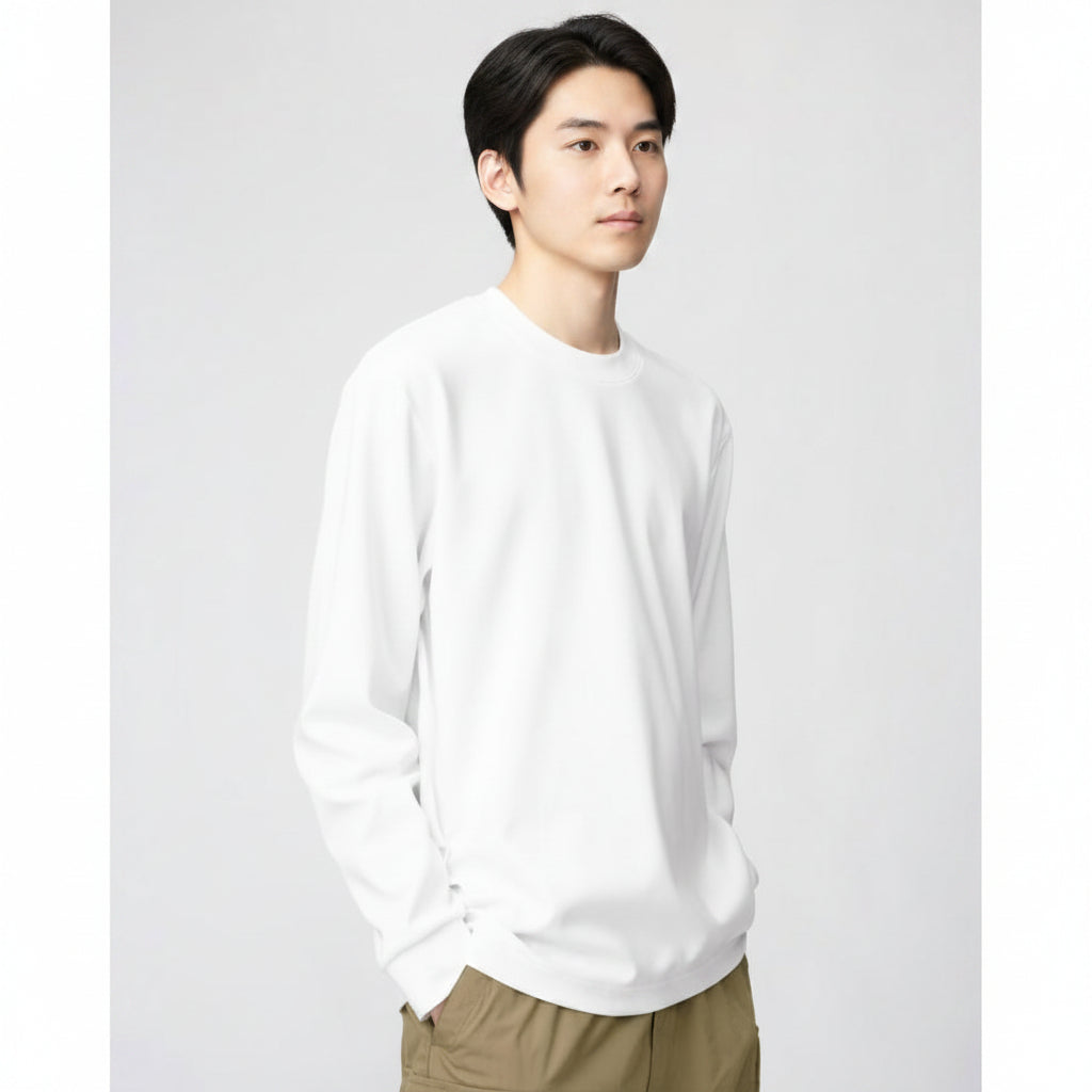 AIRism Cotton Crew Neck T-Shirt – Breathable & Cool 479781