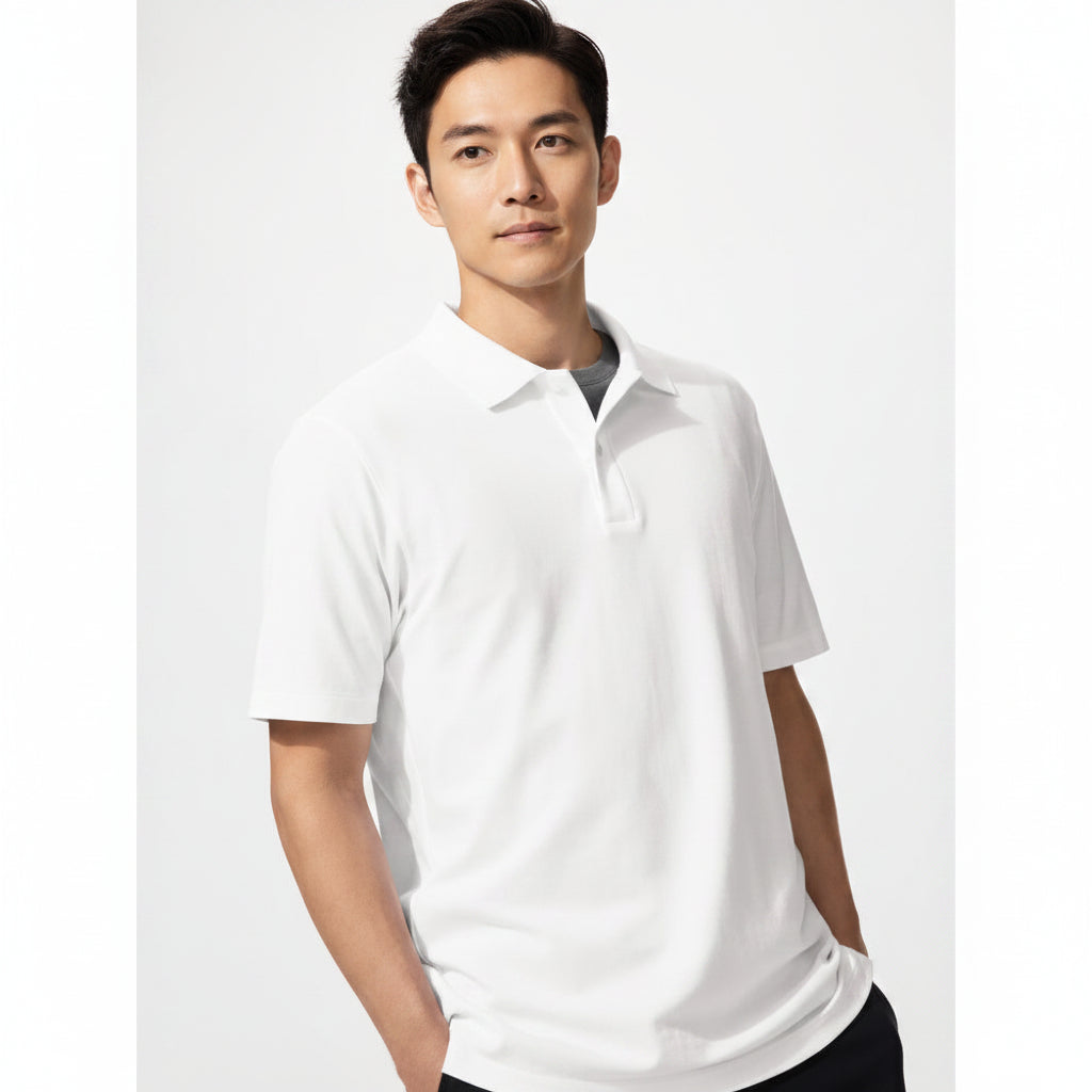 U AIRism Cotton Piqué Polo Shirt 479724 Japan best brand