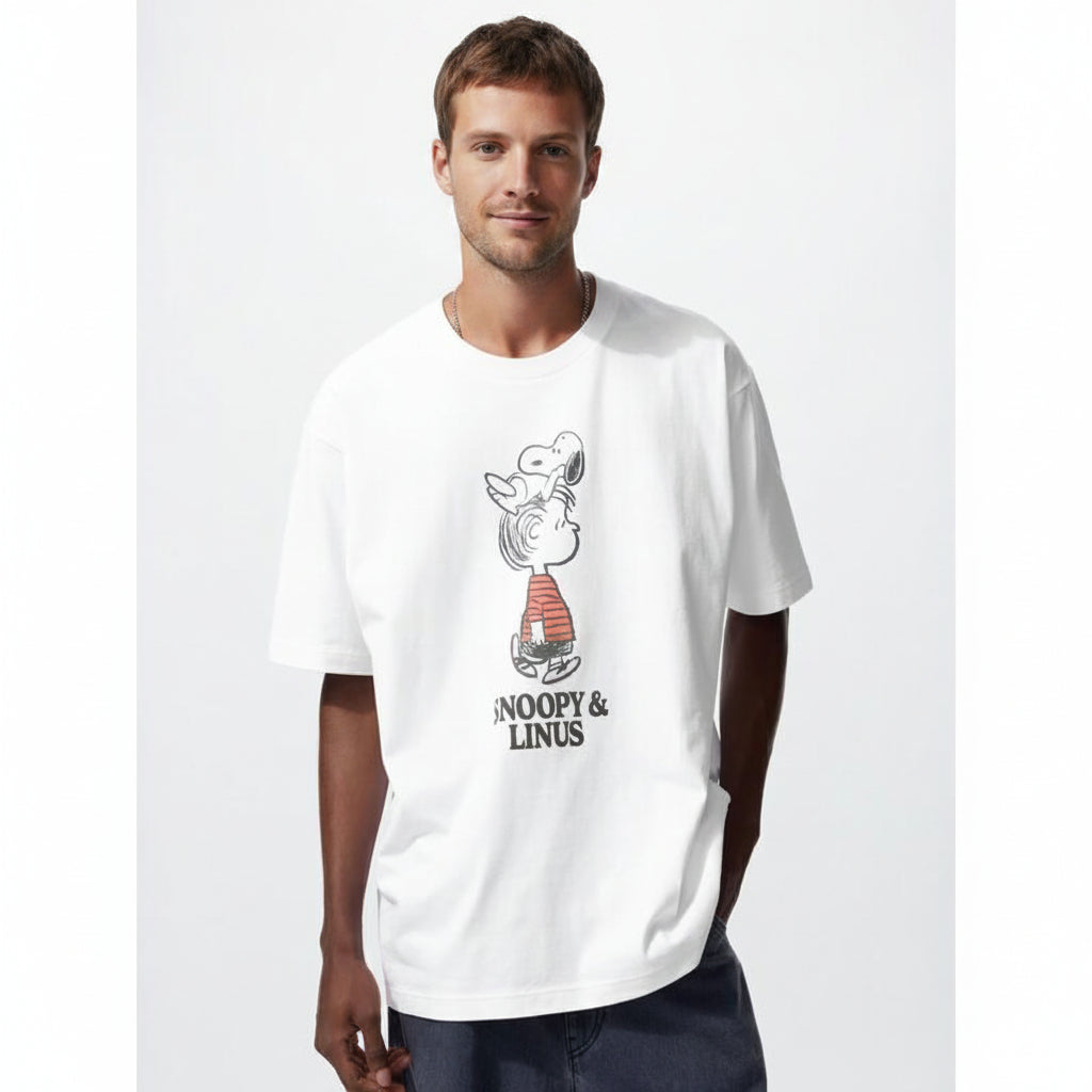 U Peanuts UT – Relaxed Fit T-Shirt 482751 Japan best brand UNIQO