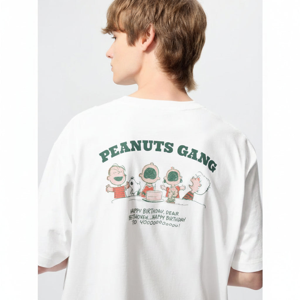 U Peanuts UT Relax Fit T-Shirt – Peanuts 485036 Japan best brand