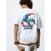 UniQlo Magic for All Icons UT Relax Fit T-Shirt – Captain America 488884 Japan best brand