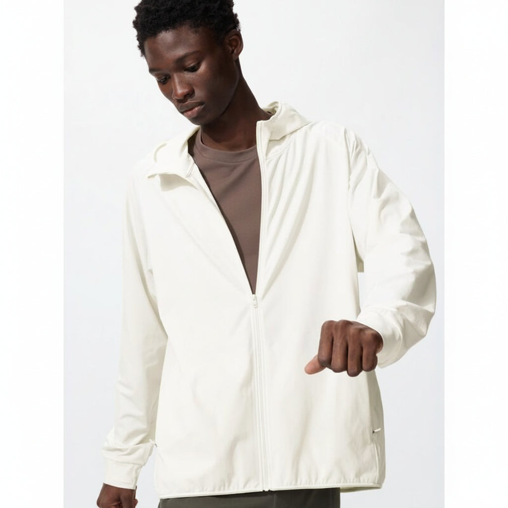 UniQlo Ultra Stretch Dry EX Full Zip Parka 475387 Japan best brand