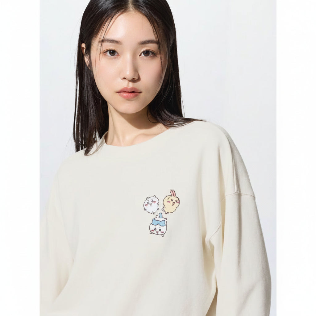 UniQlo Chiikawa Sweatshirt 488041 Japan best brand