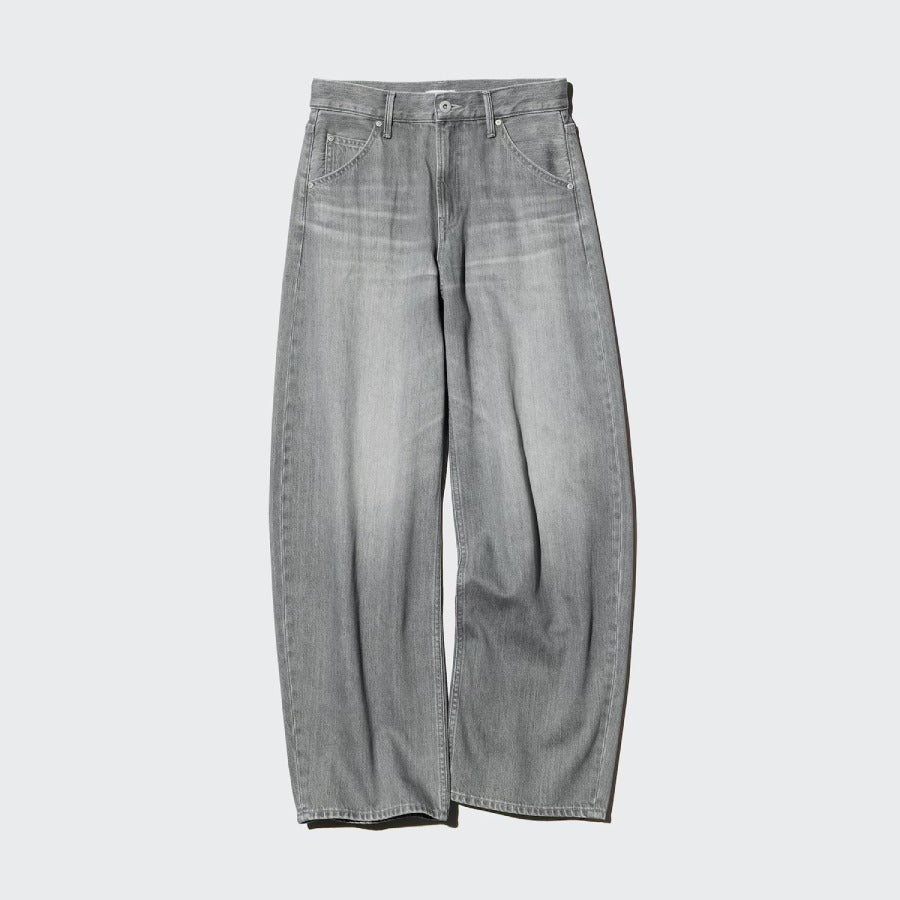 U Baggy Curve Jeans / Short Length 484808 Japan best brand