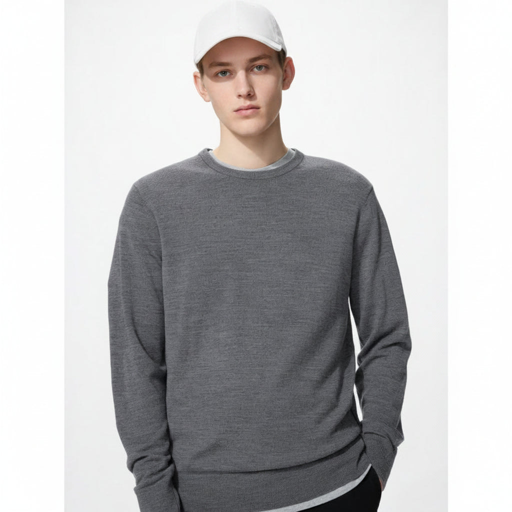 U Merino Crew Neck Sweater 478535 Japan best brand