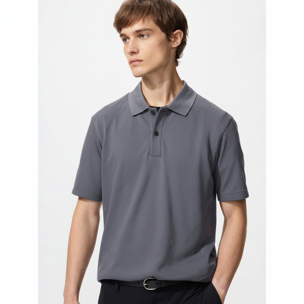 UniQlo AIRism Cotton Piqué Polo Shirt 479724 Japan best brand
