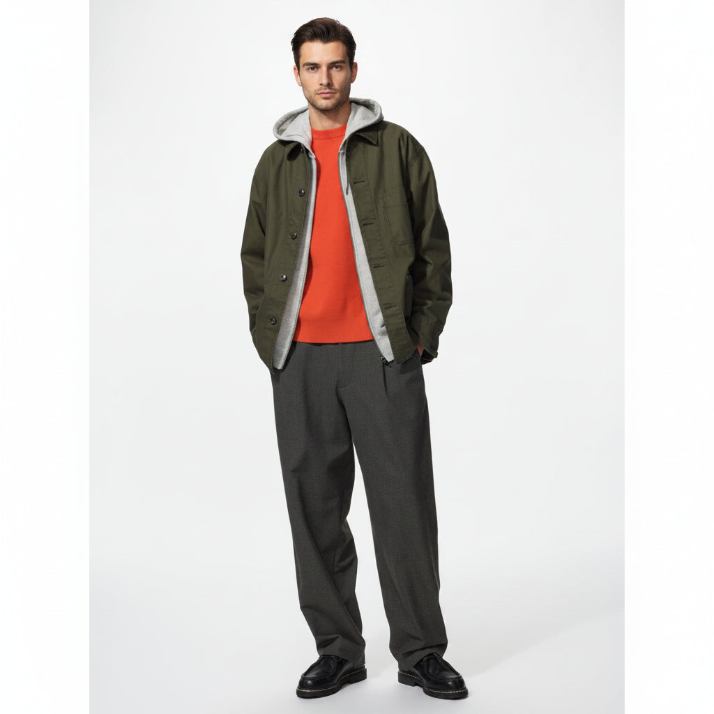 UniQlo Tuck Relax Wide Pants 487220 Japan best brand