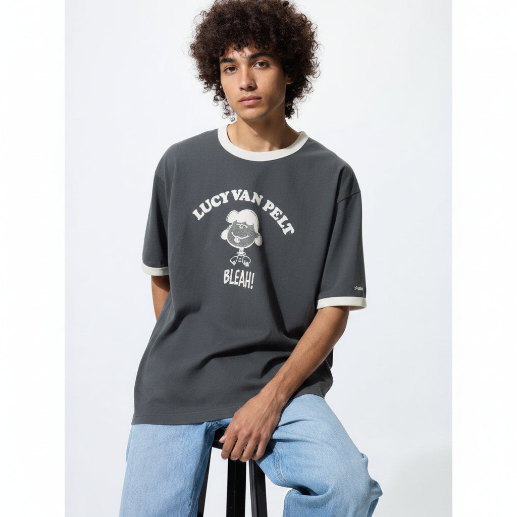 UniQlo Peanuts UT Relax Fit T-Shirt 489071 Japan best brand