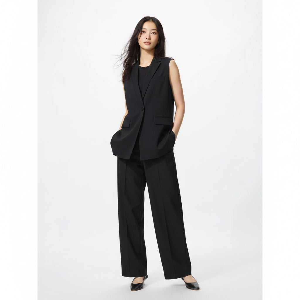 U Tuck Wide Pants – Long Length 473639 Japan best brand