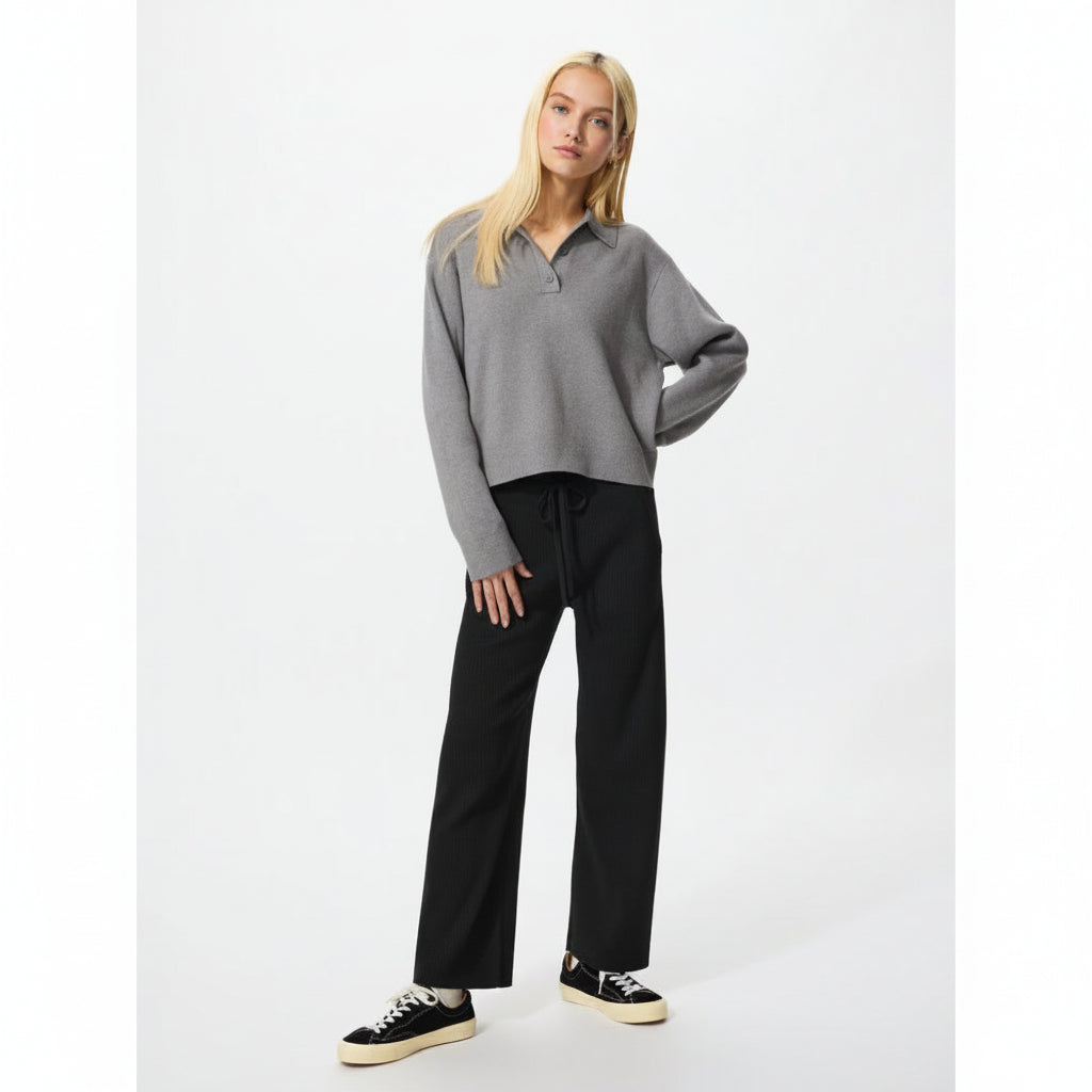 U Washable Knit Rib Pants 478847 / 483301 Japan best brand
