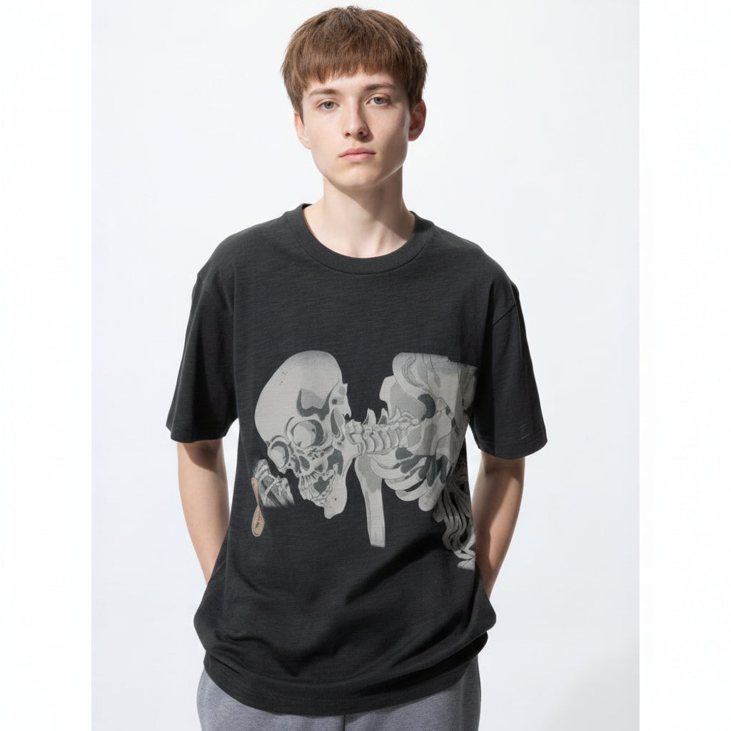 UniQlo Ukiyo-e Black UT – 484762