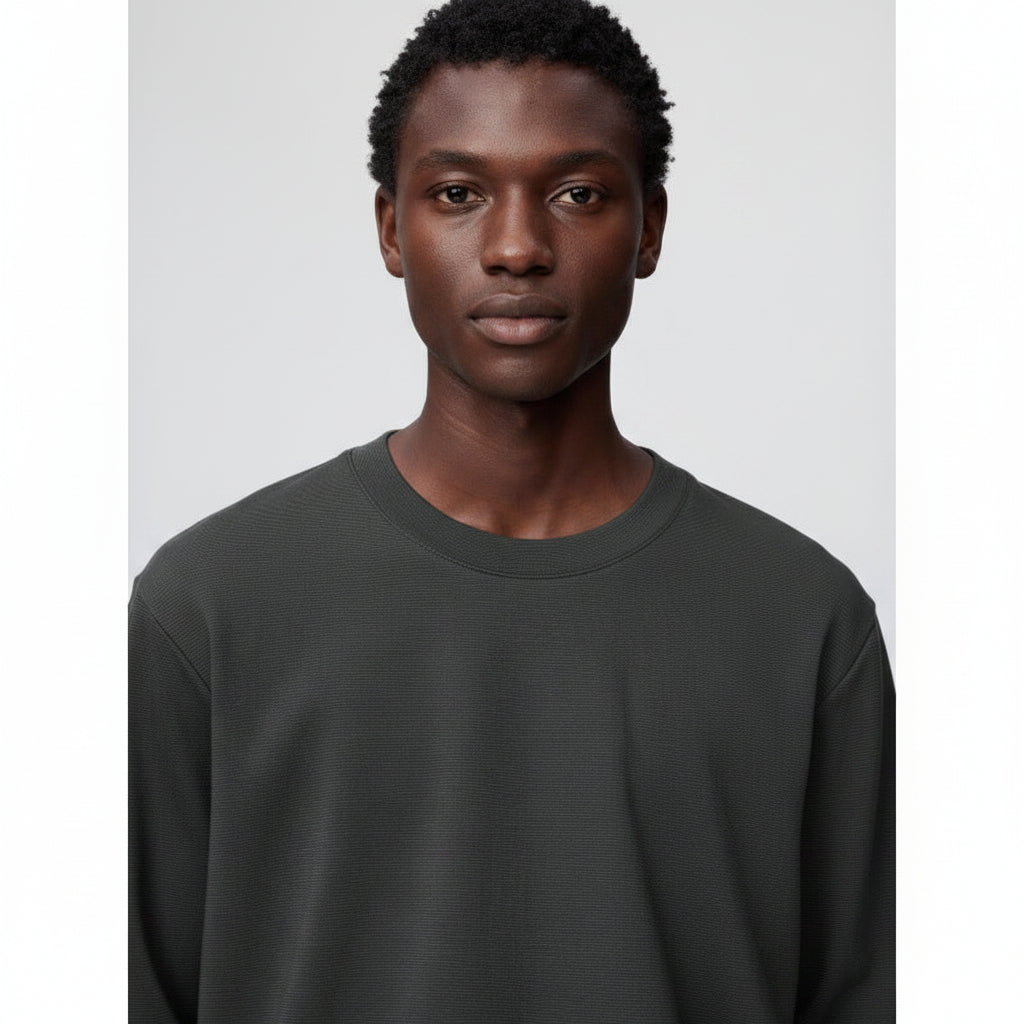U AIRism Cotton Border T-Shirt 487505 japan best brand