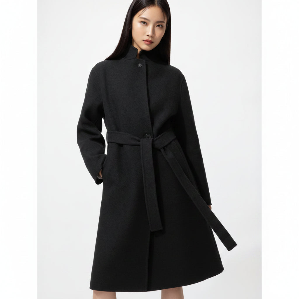 UniQlo Double Face Relaxed Long Coat 487423 Japan best brand