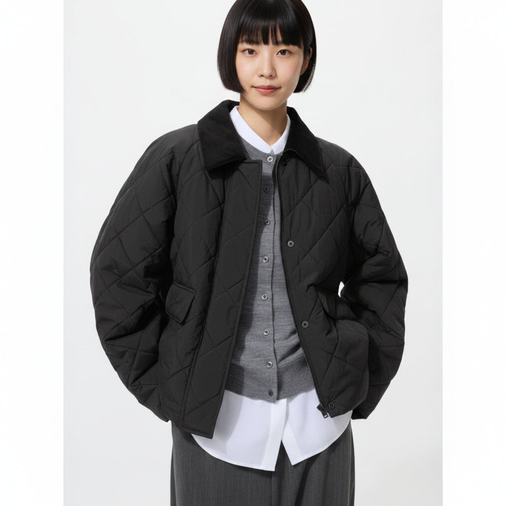 UniQlo Padded Utility Short Jacket 487518 Japan best brand