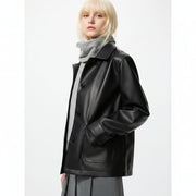 UniQlo Coating Relax Shirt Jacket 487846 Japan best brand