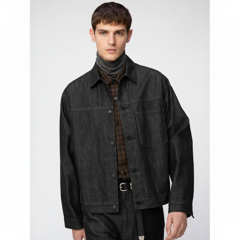 UniQlo Denim Trucker Jacket 488726 Japan best brand