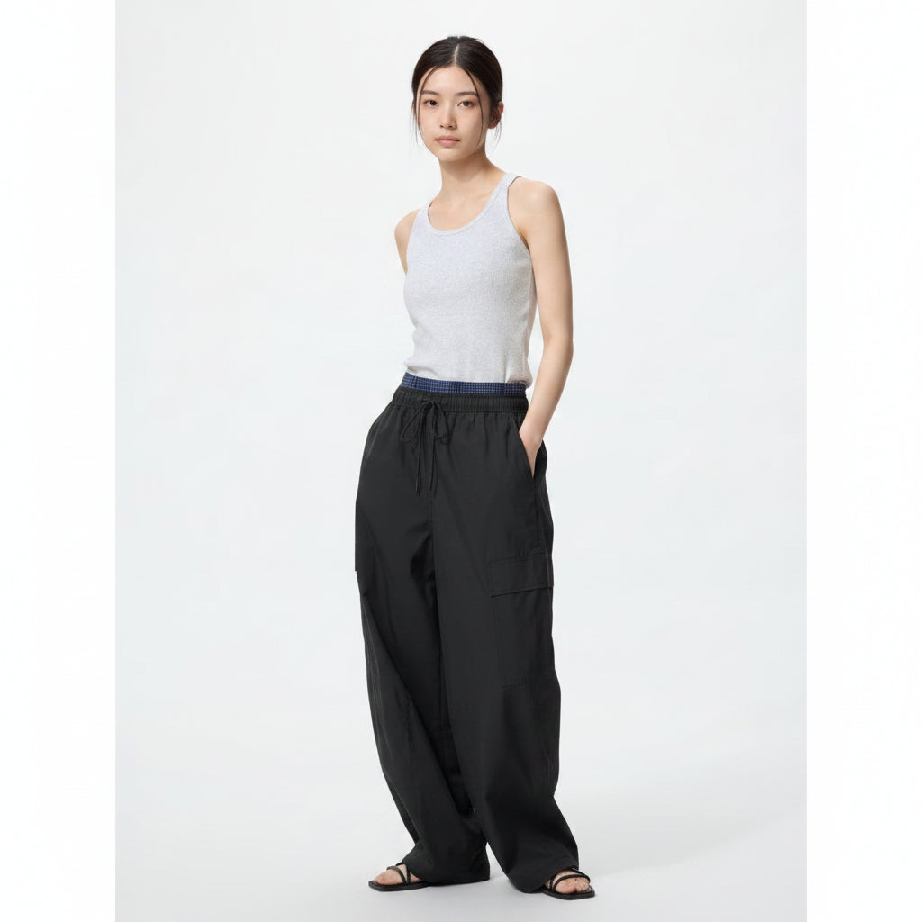 UniQlo Utility Volume Pants (Shorter Length) 488855 Japan best brand