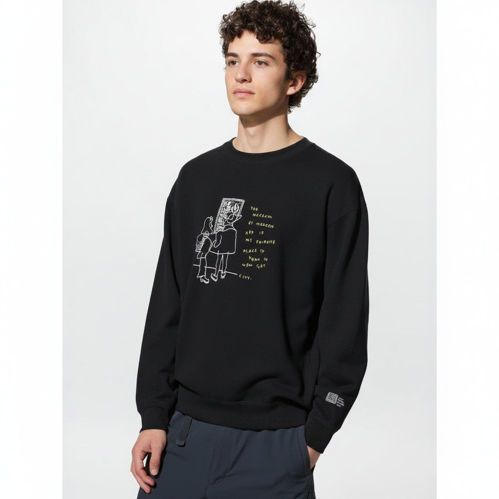 UniQlo Jason Polan Sweatshirt 491002 Japan best brand