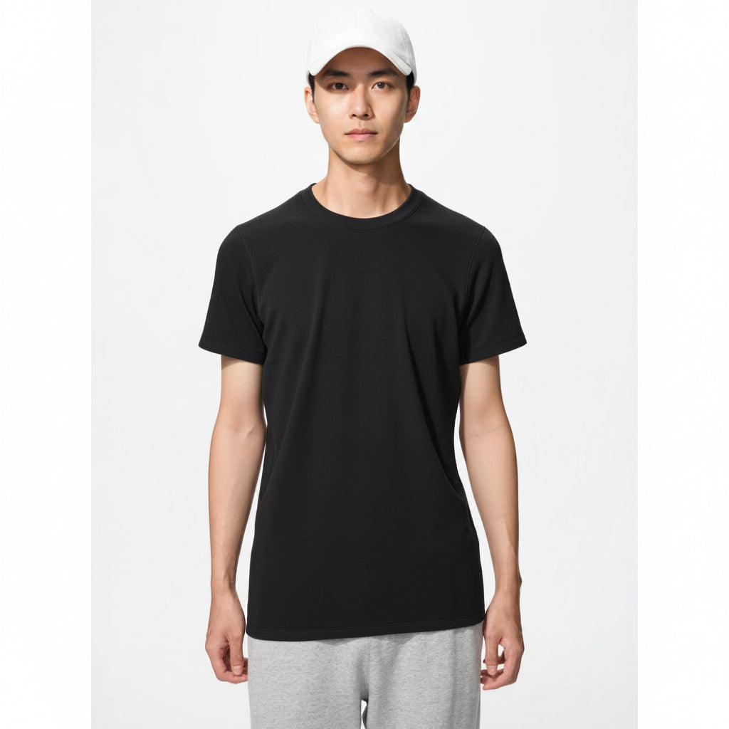 UniQlo Ultra Warm HEATTECH Cotton Crew Neck T-Shirt 491993 Japan best brand