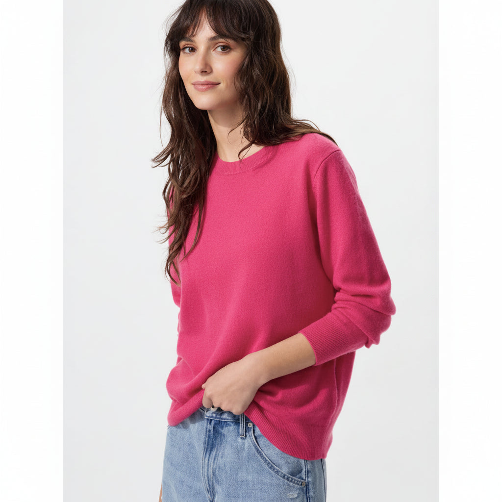 U Cashmere Crew Neck Sweater 485318 Japan best brand