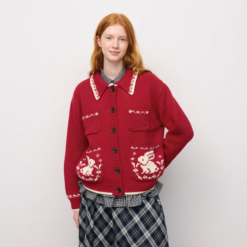 GU Polo Cardigan by rokh 361318 Japan best brand