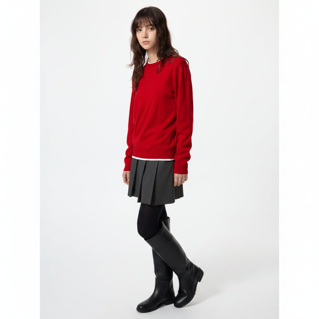 UniQlo Merino Crew Neck Sweater 478330 Japan best brand