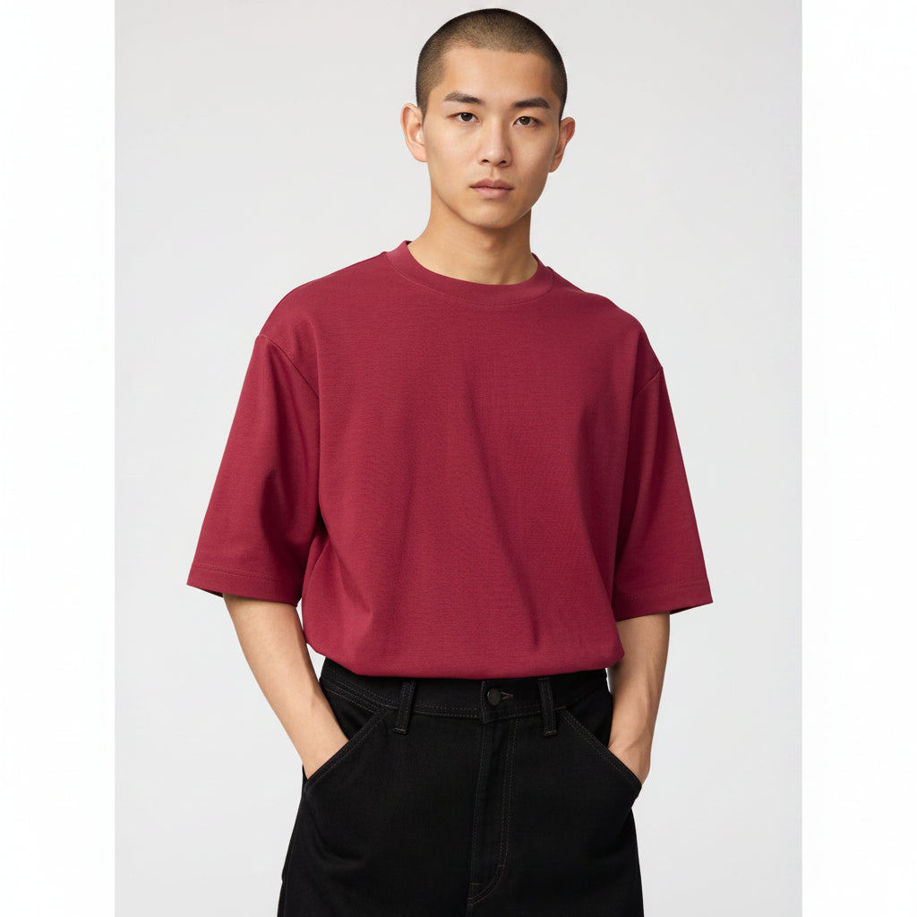 U Airism Cotton Oversized T-Shirt / 5-Sleeve 475355/482295 Japan best brand