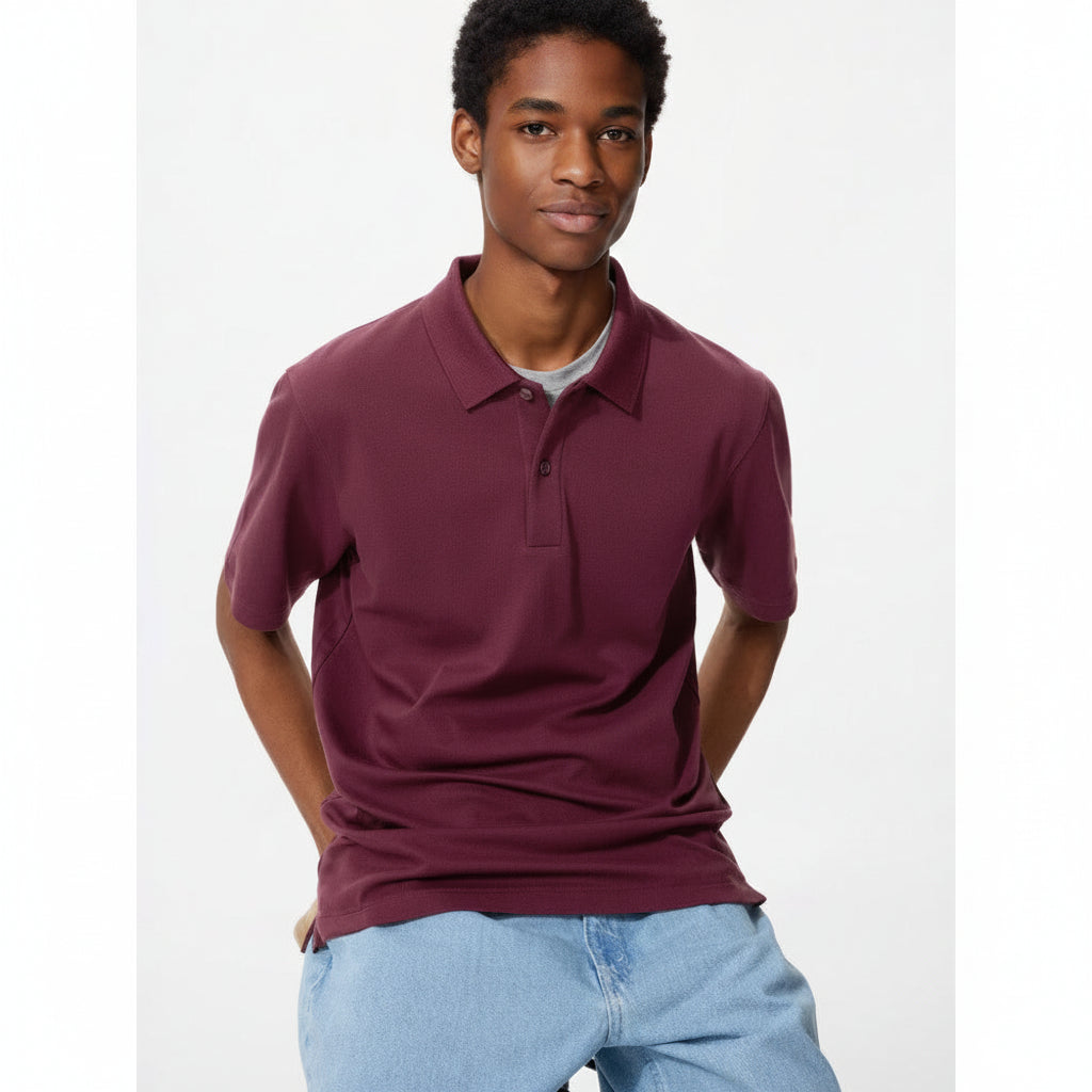 U AIRism Cotton Piqué Polo Shirt 479724 Japan best brand